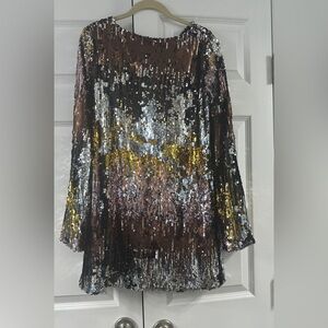 Marciano Los Angeles Sequins Mini Dress